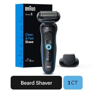 Braun Series 5 5118s Rechargeable Wet & Dry Men's Electric Shaver with Precision
